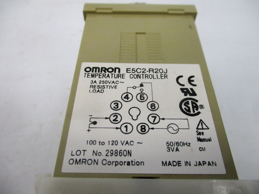 OMRON E5C2-R20J 100-120VAC 32-392'F NSMP