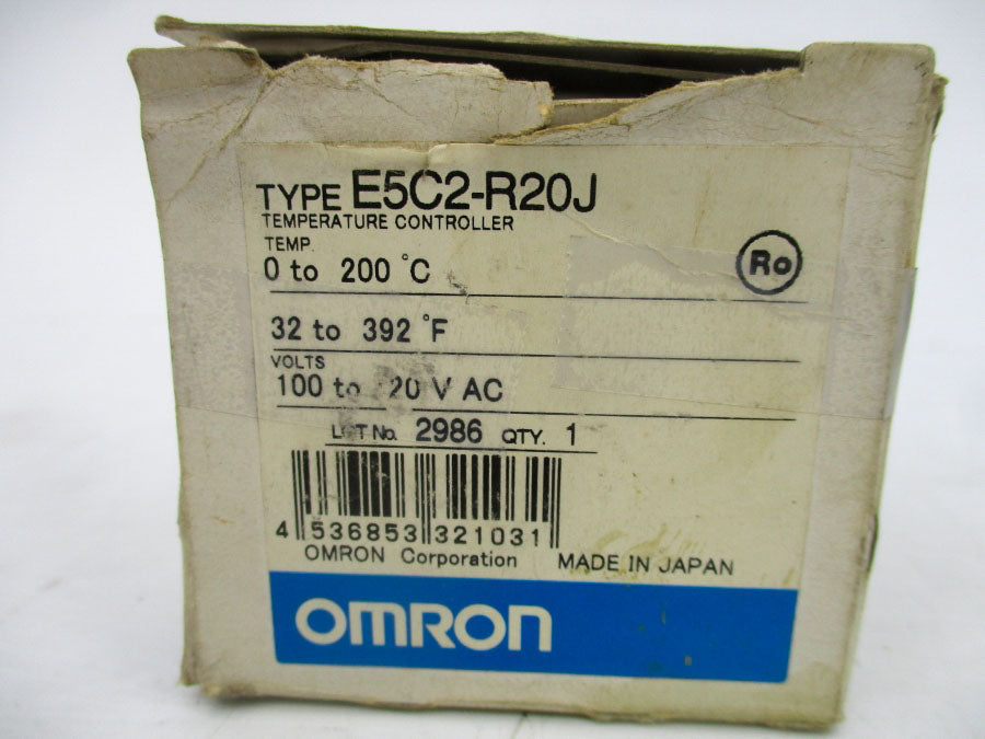 OMRON E5C2-R20J 100-120VAC 32-392'F NSMP