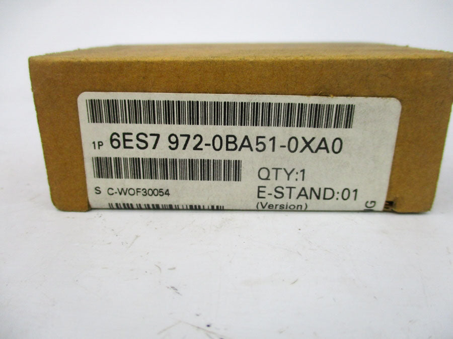 SIEMENS 6ES7972-0BA51-0XA0 NSFS