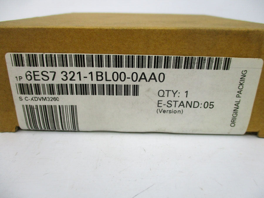 SIEMENS 6ES7321-1BL00-0AA0 VER. 05 24VDC NSFS