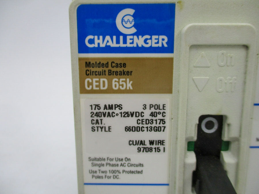CHALLENGER CED3175 240VAC 175A NSNP