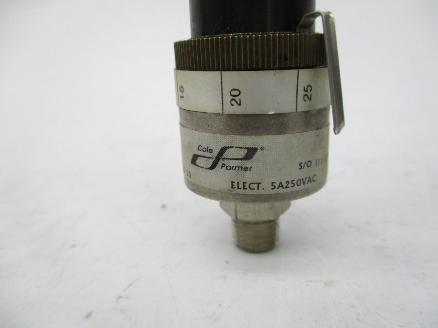 COLE PARMER 68061-08 250VAC 5A 50PSI NSNP