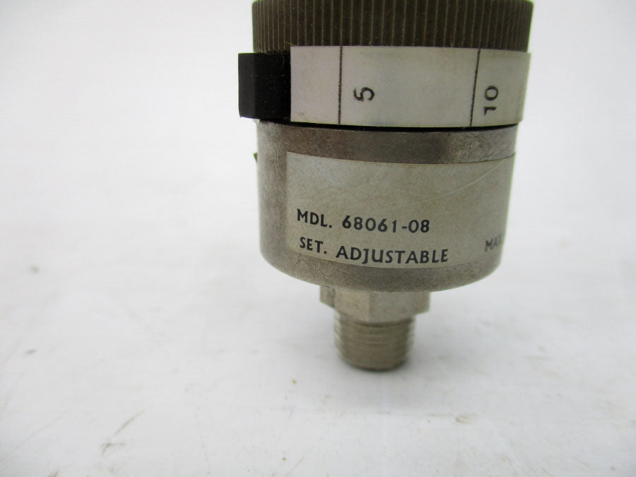 COLE PARMER 68061-08 250VAC 5A 50PSI NSNP