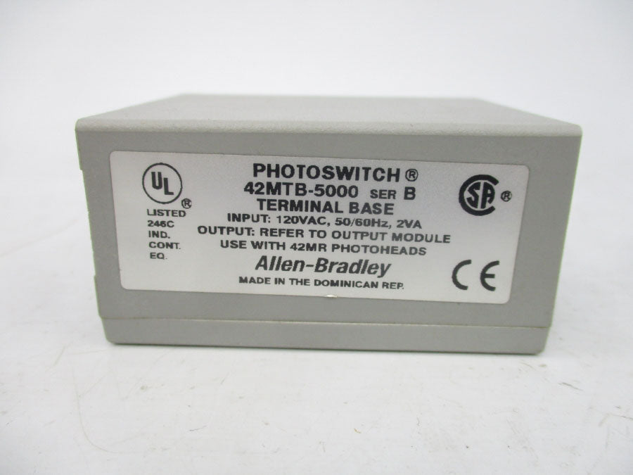 INDUSTRIAL SPARE PART 42MTB-5000 SER. B 120VAC NSNP