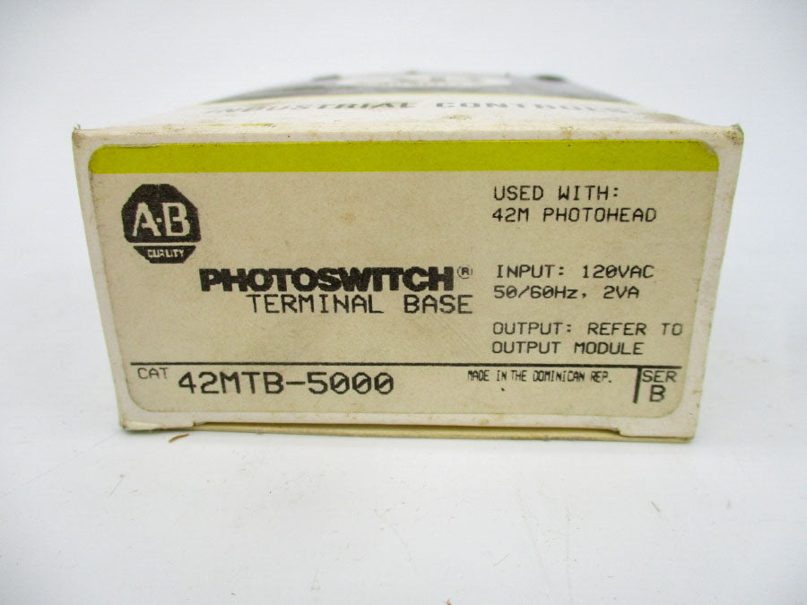 INDUSTRIAL SPARE PART 42MTB-5000 SER. B 120VAC (BK/YL) NSMP