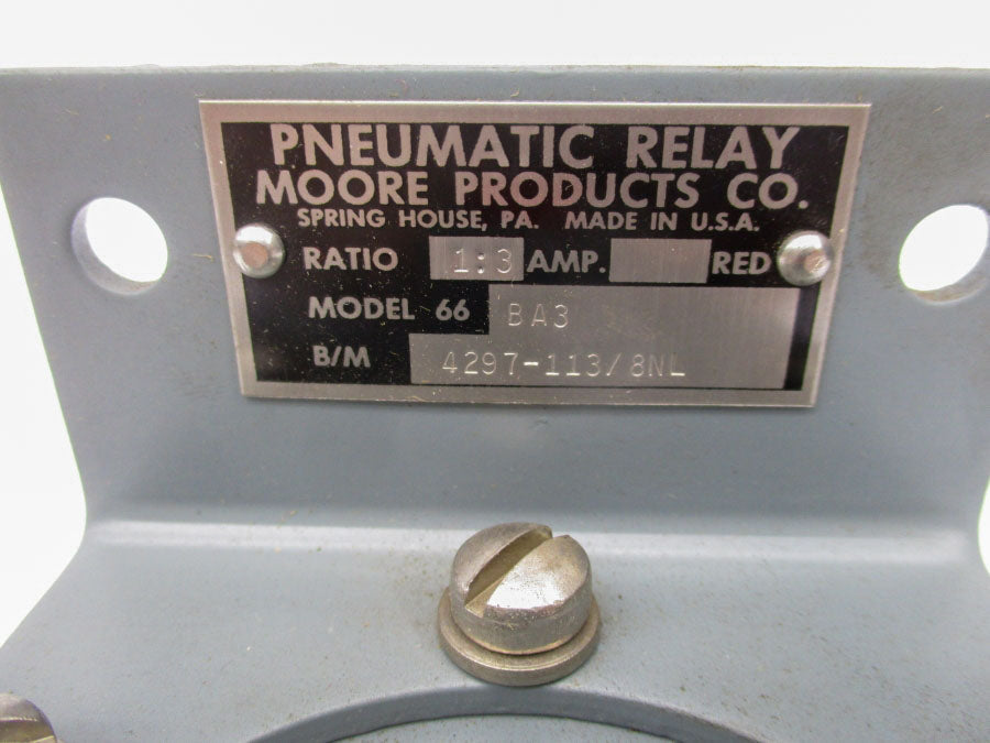 MOORE PRODUCTS 66BA3 NSMP