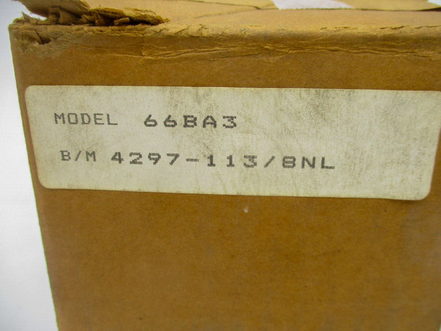 MOORE PRODUCTS 66BA3 NSMP
