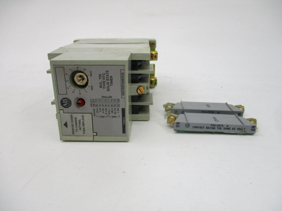 INDUSTRIAL SPARE PART 700-RTC00000U1 SER. A 110/120VAC 30A .05S-64M (BR/YL) NSMP