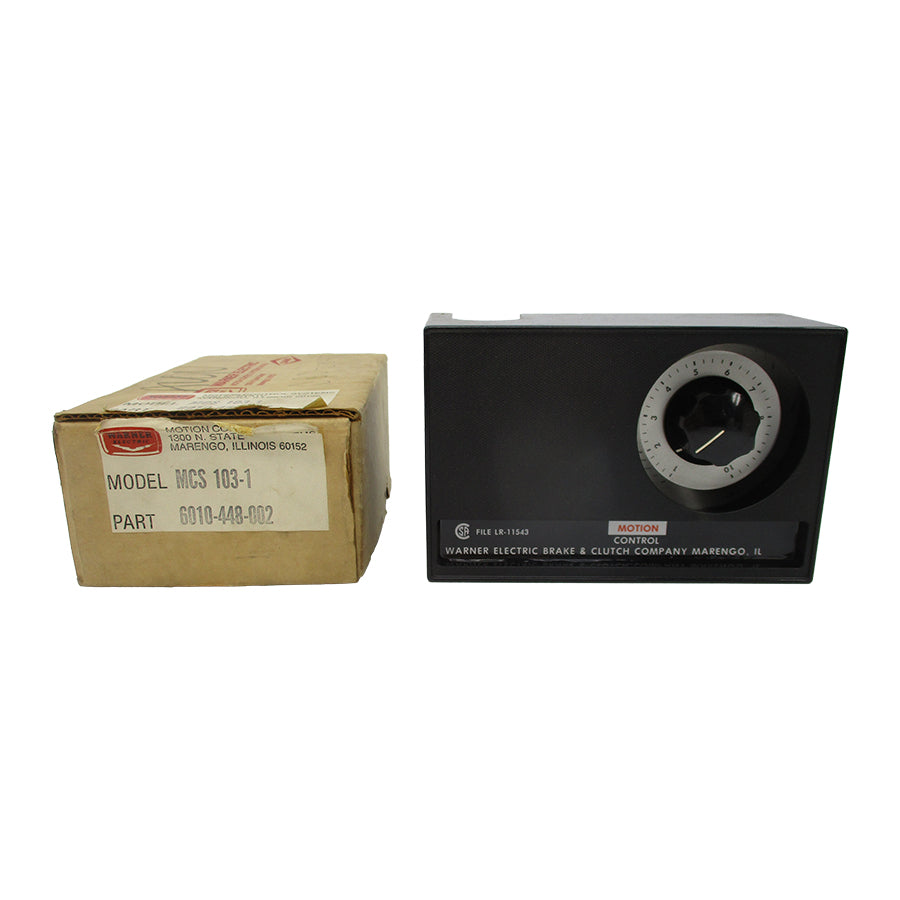 WARNER ELECTRIC 6010-448-002 MCS-103-1 NSMP