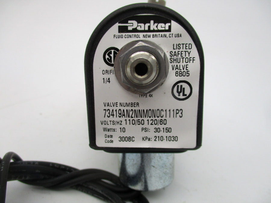PARKER 73419AN2NNM0N0C111P3 110/120V 30-150PSI NSMP