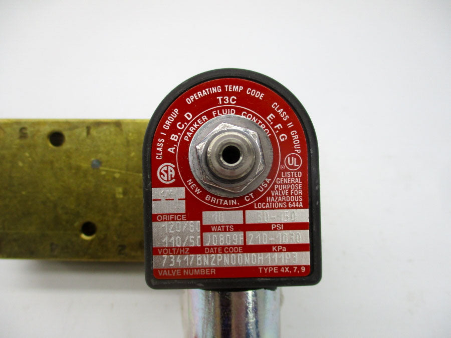 PARKER 73417BN2PN00N0H111P3 110/120V 30-150PSI NSMP