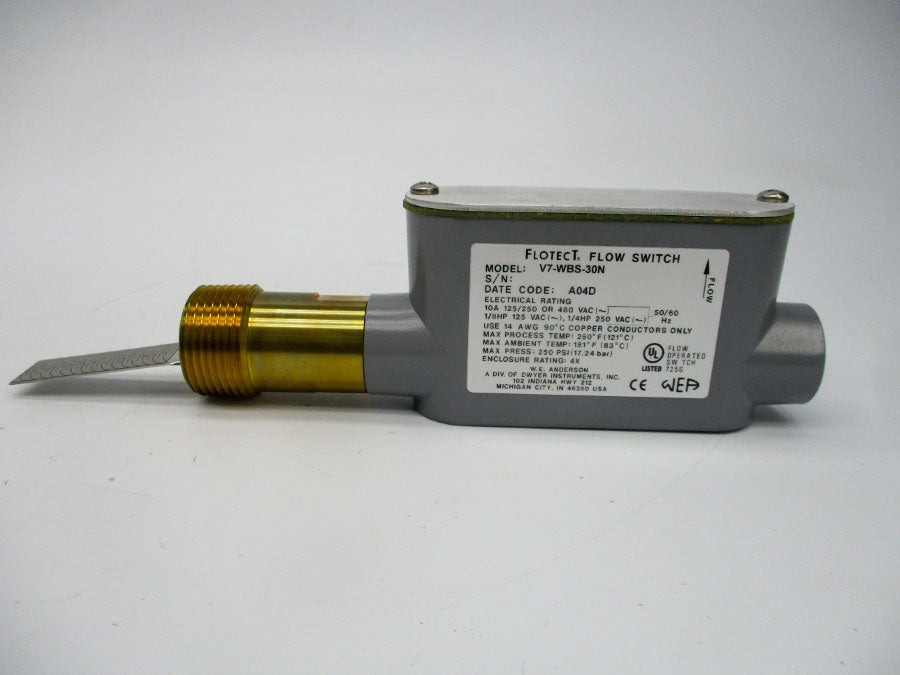 DWYER V7-WBS-30N 480VAC 10A 250PSI NSMP