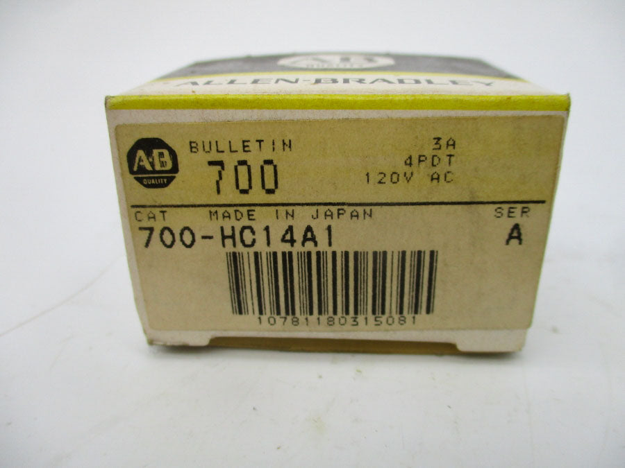 INDUSTRIAL SPARE PART 700-HC14A1 SER. A 120VAC (BK/YL) NSMP