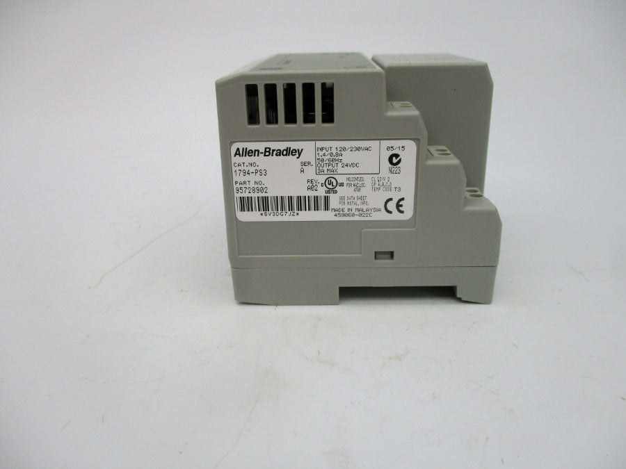 INDUSTRIAL SPARE PART 1794-PS3 SER. A 120/230VAC 1.4/0.8A REV. A02 NSMP