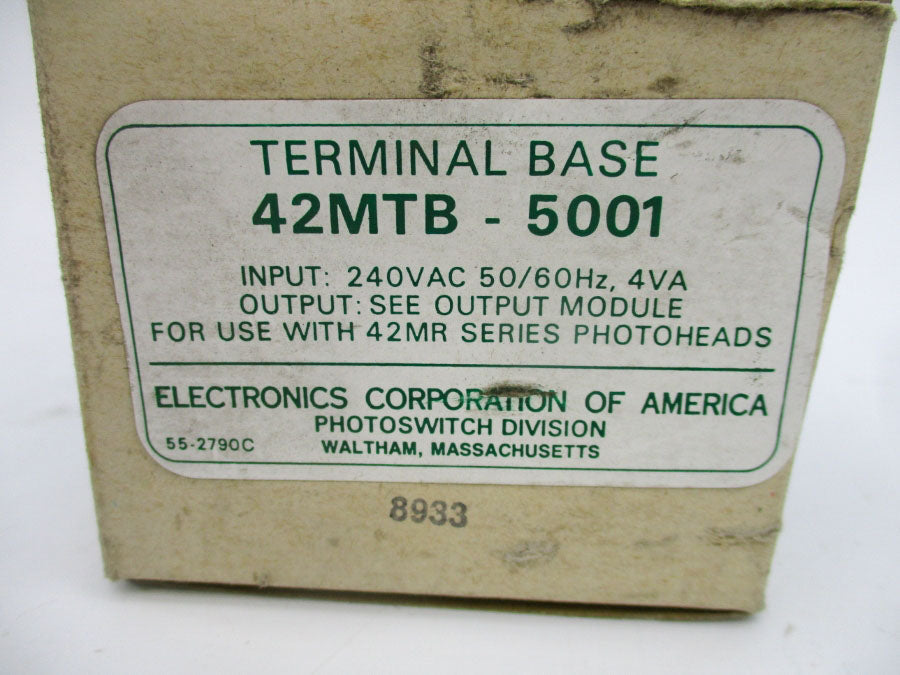 ELECTRONICS CORPORATION 42MTB-5001 240VAC NSMP