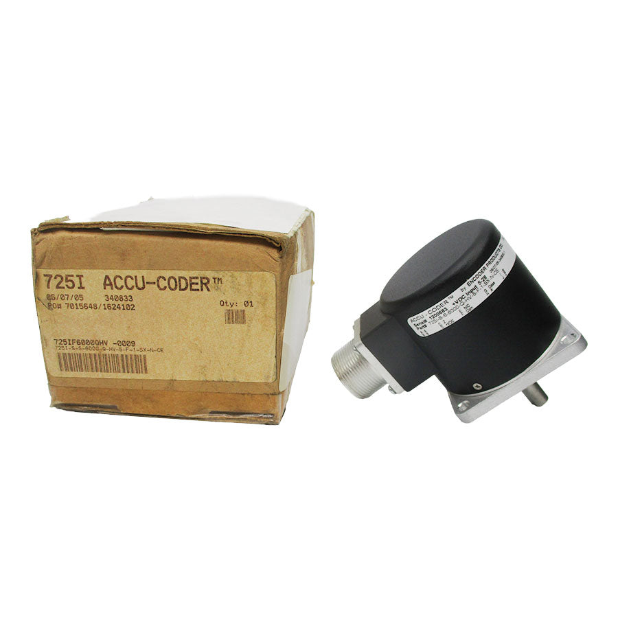 ENCODER PRODUCTS 725I-S-S-6000-Q-HV-5-F-1-SX-N-CE 5-28VDC NSMP