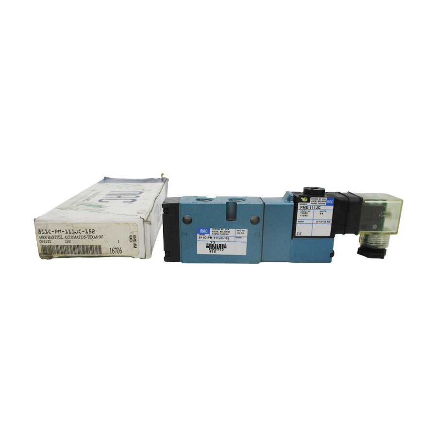 MAC 811C-PM-111JC-152 110/120V 25-150PSI NSMP