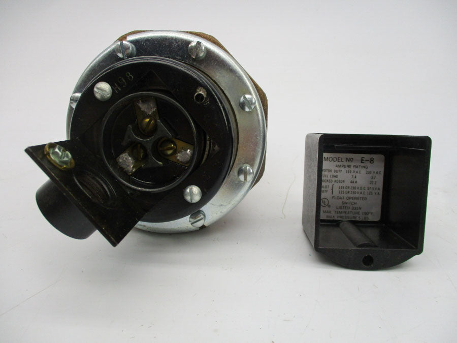 ITT E-8 115-230VAC 7.4-3.7A 5PSI NSMP