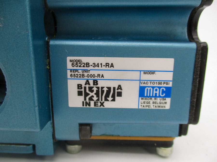 MAC 6522B-341-RA 150PSI NSMP