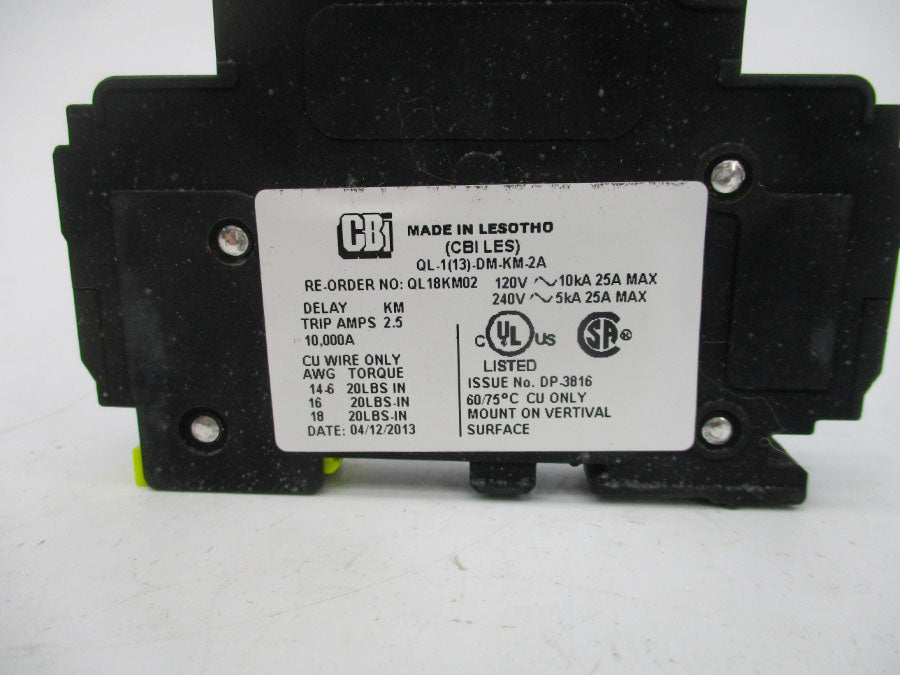 CB1 QL18KM02 120-240V 2A NSNP