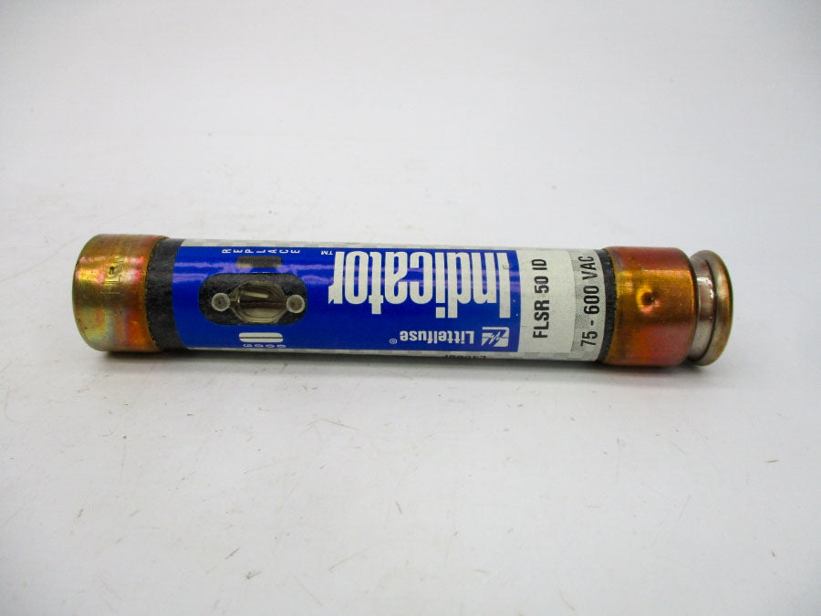 LITTELFUSE FLSR50ID 75-600VAC 50A (PKG OF 10) (WH/BL) NSMP