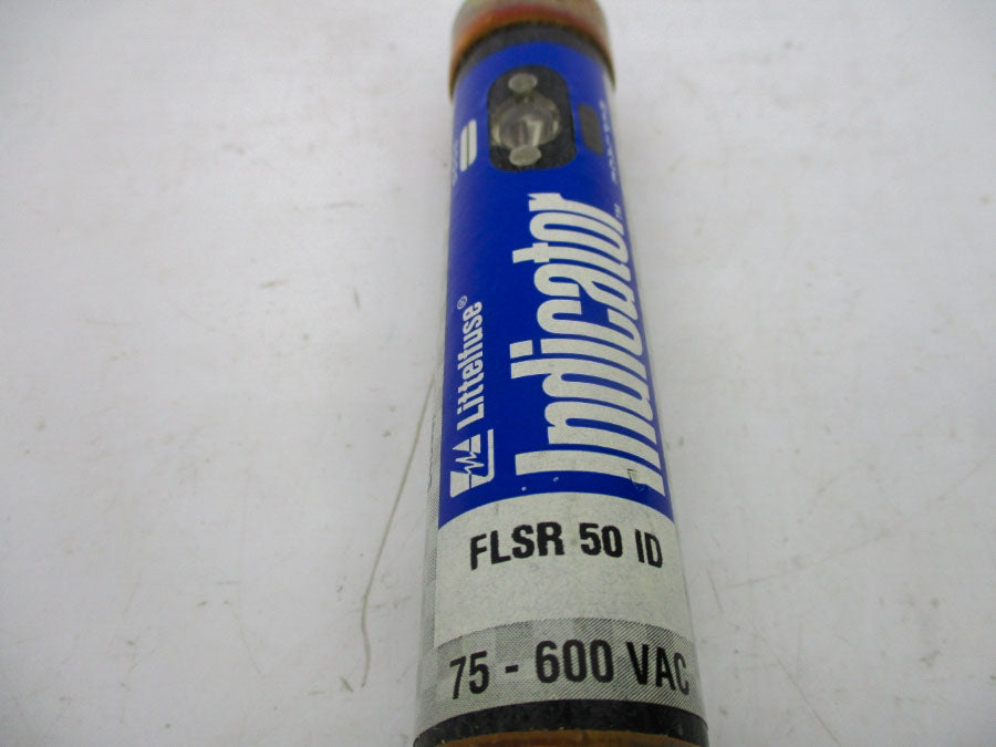 LITTELFUSE FLSR50ID 75-600VAC 50A (PKG OF 10) (WH/BL) NSMP