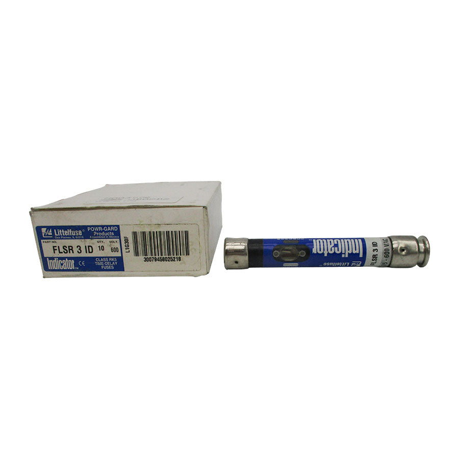 LITTELFUSE FLSR3ID 600VAC 3A (PKG OF 10) (WH/BL) NSMP