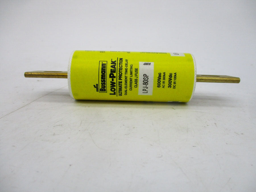 BUSSMANN LPJ80SP 600VAC 80A (YL/YL) NSMP
