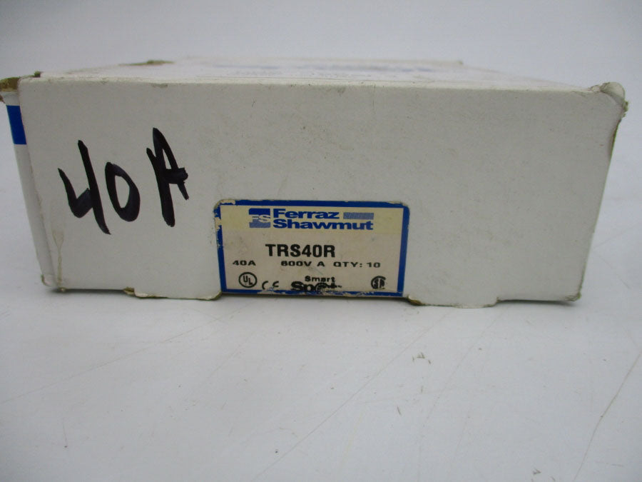 FERRAZ SHAWMUT TRS40R 600VAC 40A (PKG OF 10) NSMP