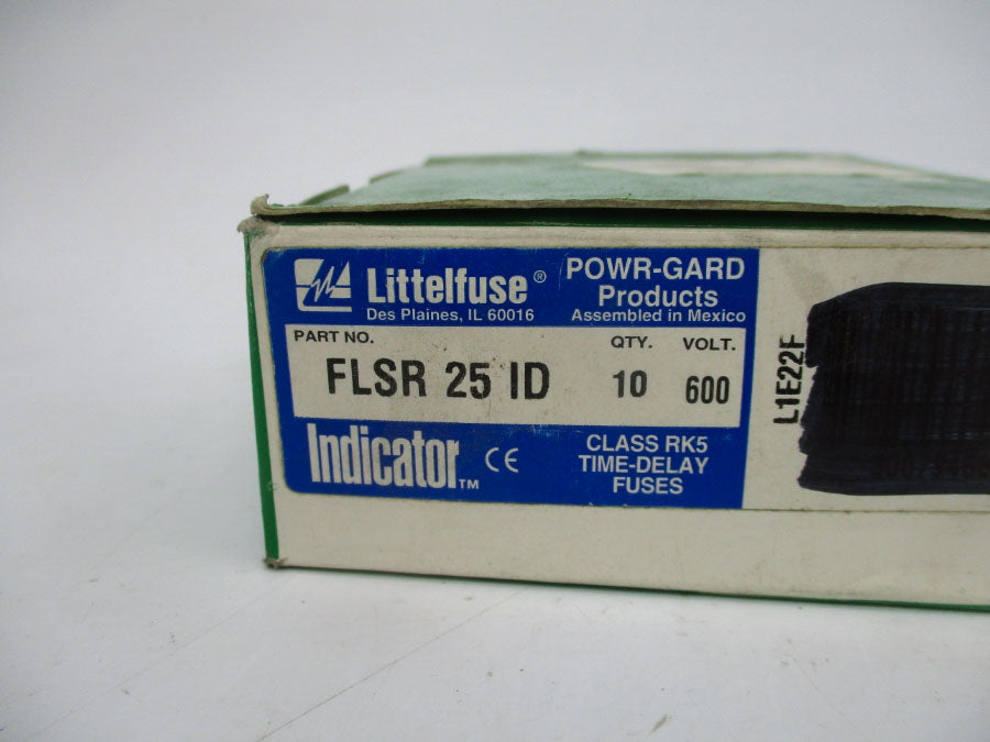 LITTELFUSE FLSR25ID 75-600VAC 25A (PKG OF 10) (WH/BL) NSMP
