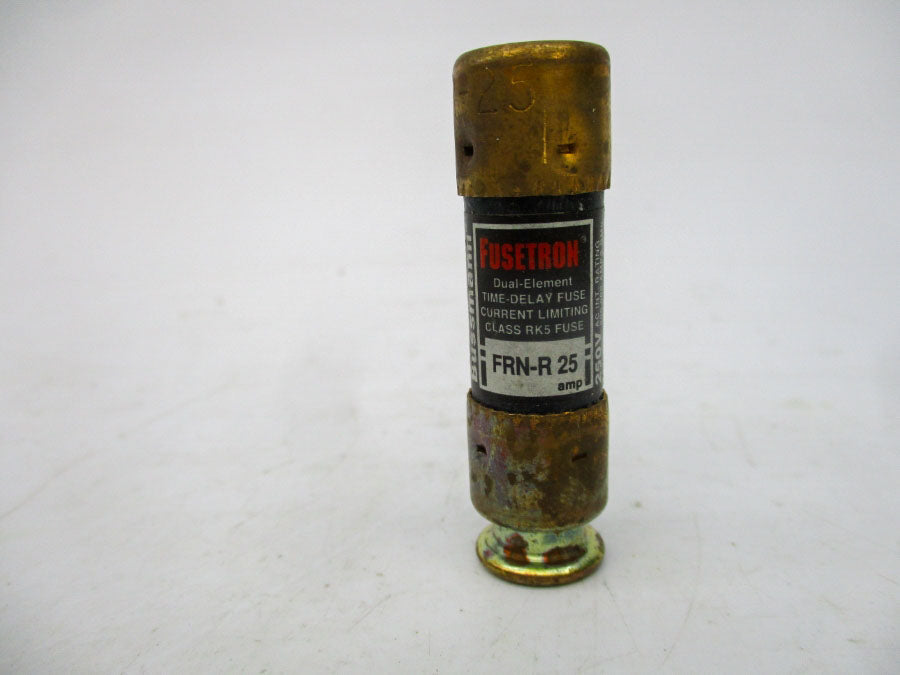 BUSSMANN FRN-R-25 250VAC 25A (PKG OF 10) (WH/BK) NSMP