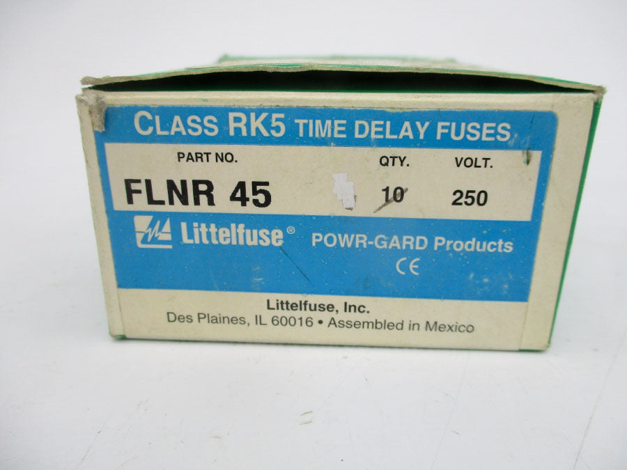LITTELFUSE FLNR45 250V 45A (PKG OF 10) (WH/BL) NSMP