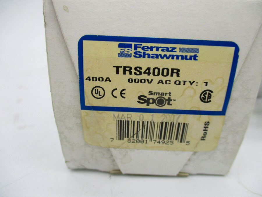 FERRAZ SHAWMUT TRS400R 600VAC 400A (WH/RED) NSMP