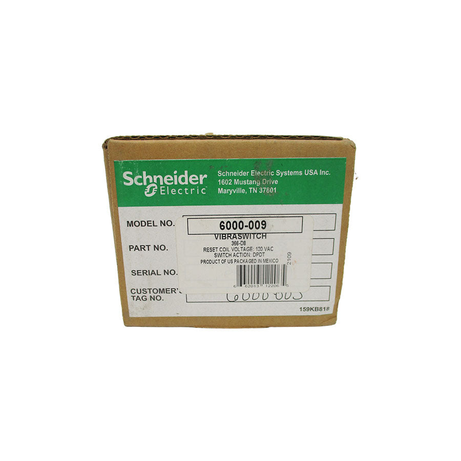SCHNEIDER ELECTRIC 366-D8 6000-009 120VAC NSFS