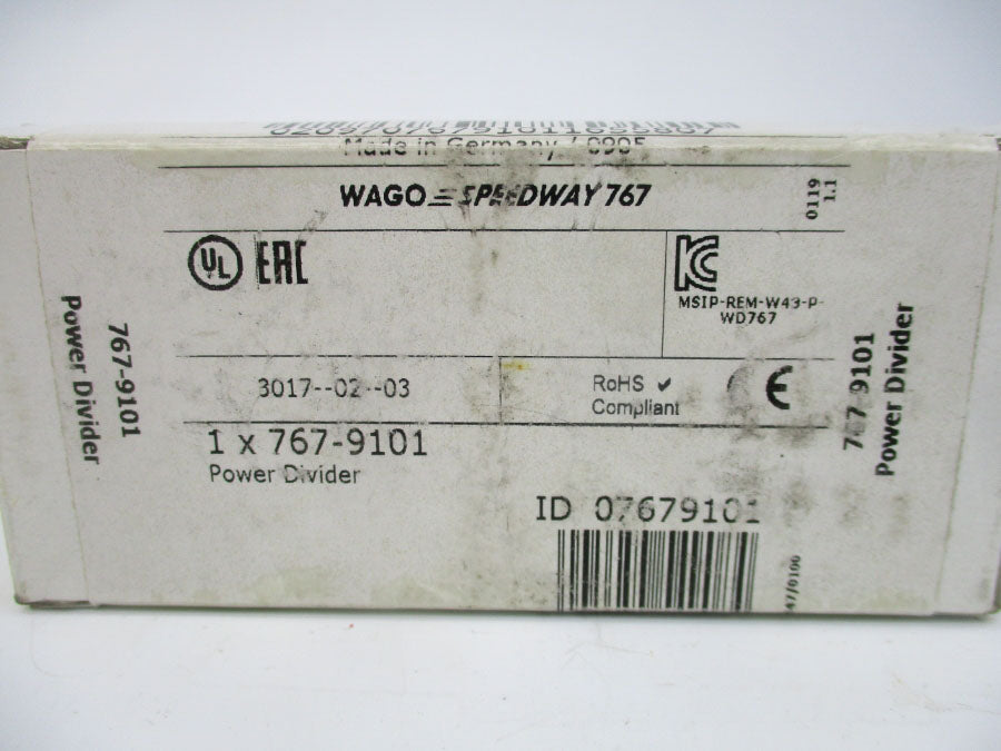 WAGO 767-9101 NSFS