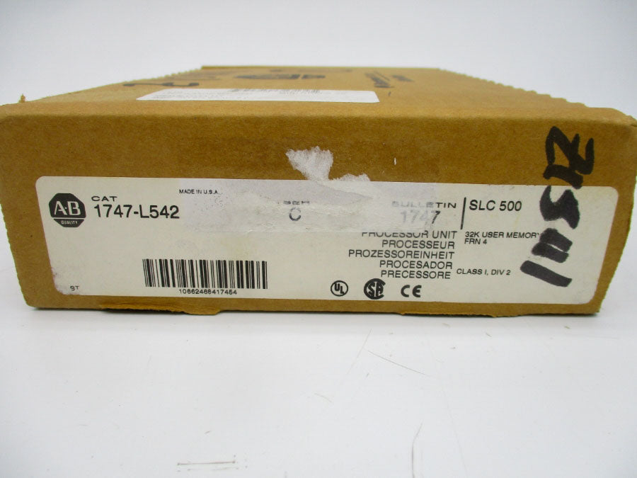 INDUSTRIAL SPARE PART 1747-L542 SER. C F/W 4 NSFS