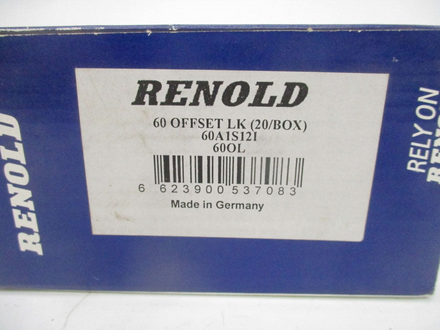 RENOLD 60A1S12I 60OL (PKG OF 20) NSMP