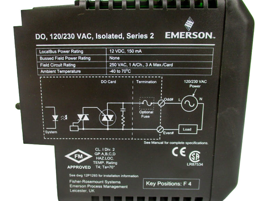 EMERSON 12P3905X012 KJ3209X1-BA1 NSMP