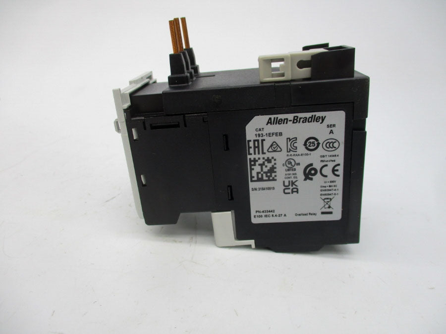 INDUSTRIAL SPARE PART 193-1EFEB SER. A 600V 5.4-27A (BR/WH) NSMP