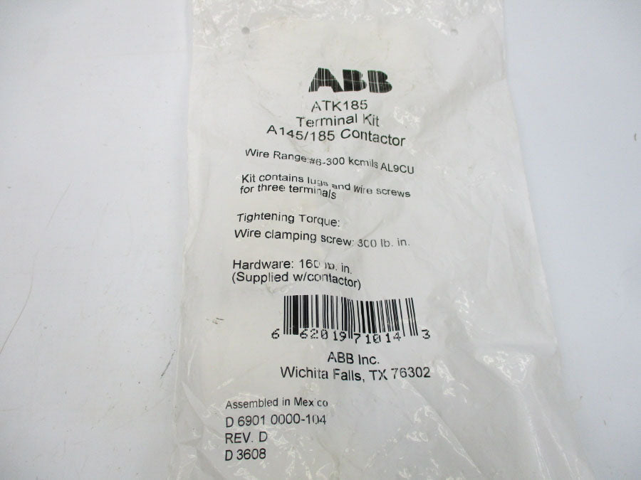 ABB ATK185 REV. D NSMP