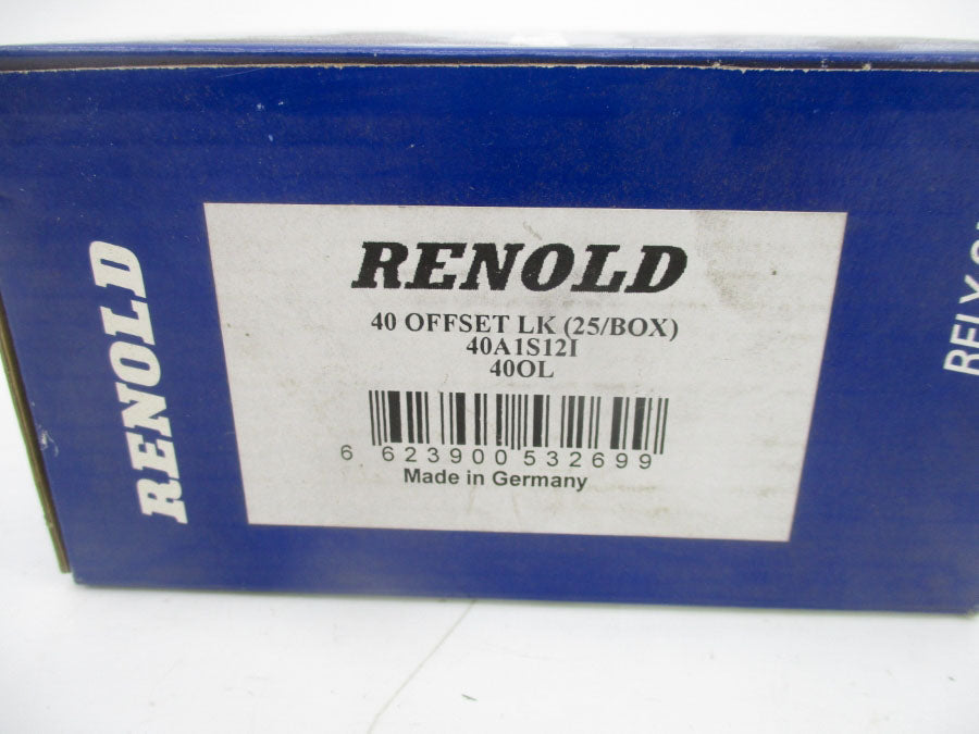 RENOLD 40A1S12I 40OL (PKG OF 25) NSMP