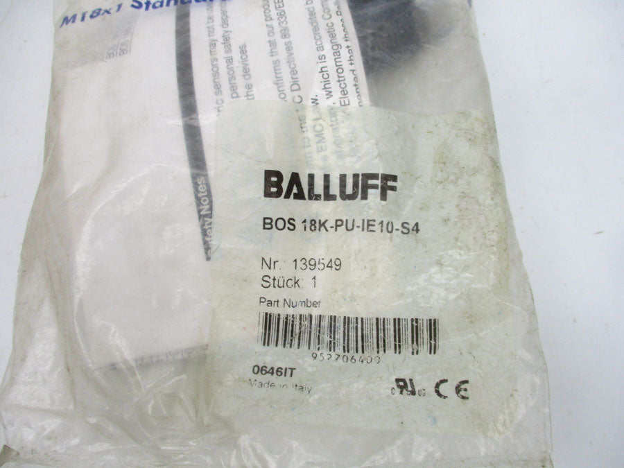 BALLUFF BOS18K-PU-IE10-S4 139549 NSMP