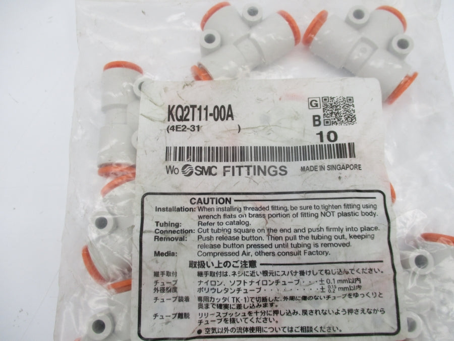 SMC KQ2T11-00A (PKG OF 10) NSMP