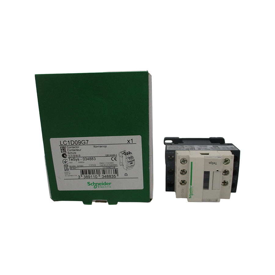 SCHNEIDER LC1D09G7 034883 120V NSMP