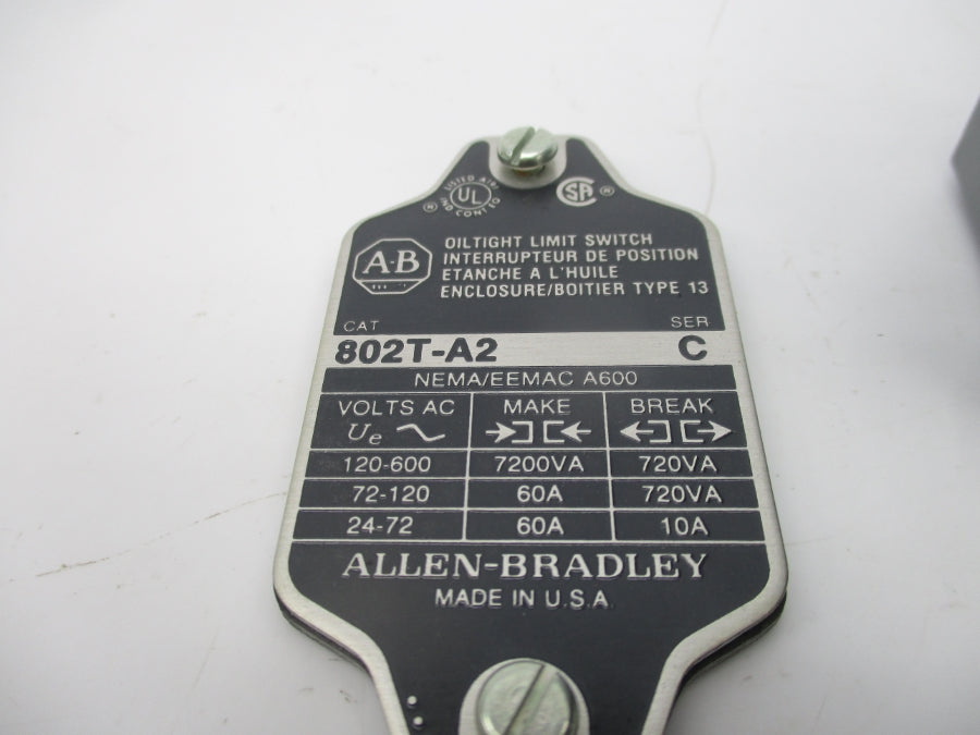 INDUSTRIAL SPARE PART 802T-A2 SER. C 120-600VAC (GY/BL) NSMP