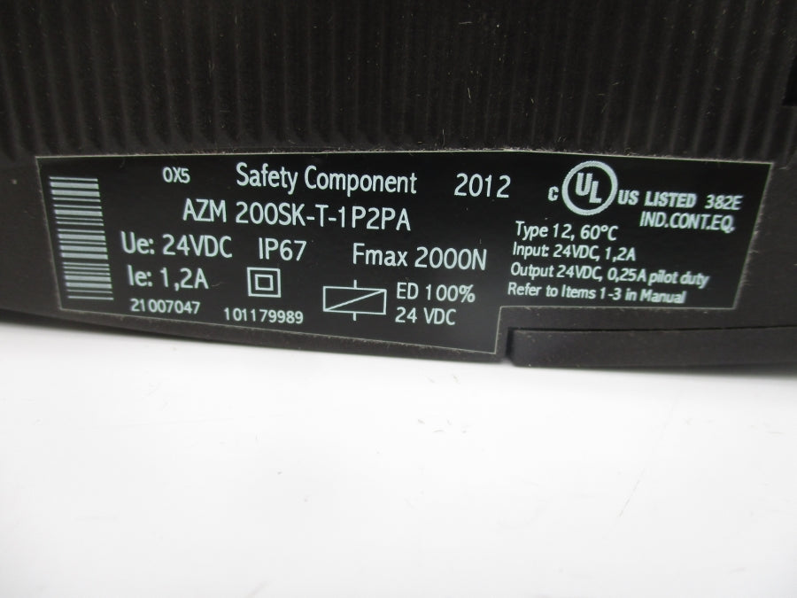 SCHMERSAL 101179989 AZM200SK-T-1P2PA 24VDC 1.2A NSMP