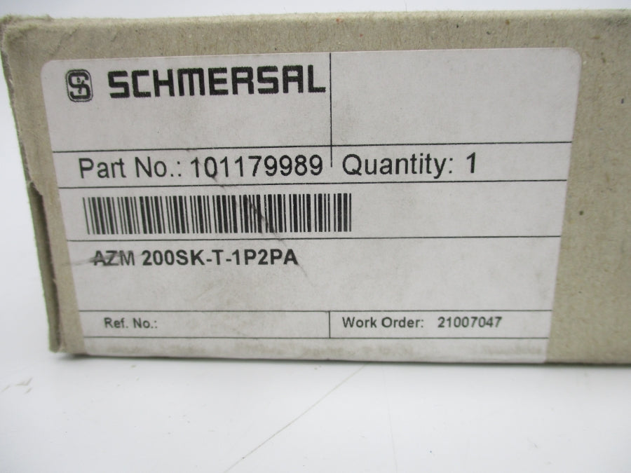 SCHMERSAL 101179989 AZM200SK-T-1P2PA 24VDC 1.2A NSMP
