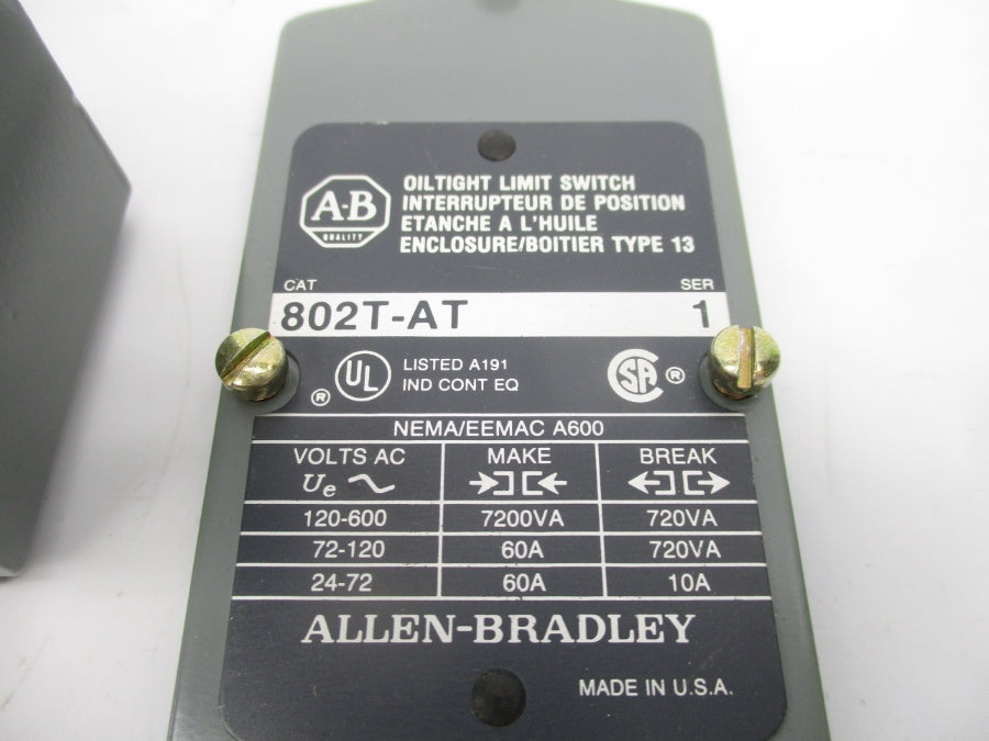 INDUSTRIAL SPARE PART 802T-AT SER. 1 120-600VAC (GY/BL) NSMP