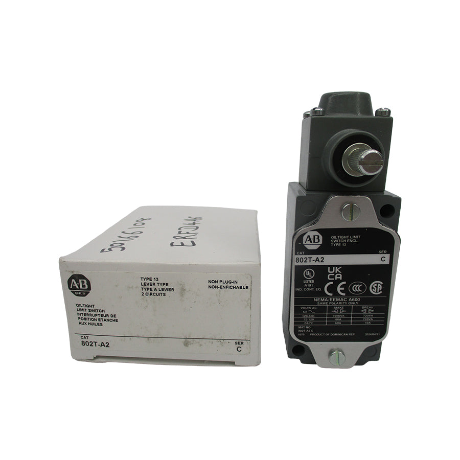 INDUSTRIAL SPARE PART 802T-A2 SER. C 120-600VAC (WH) NSMP