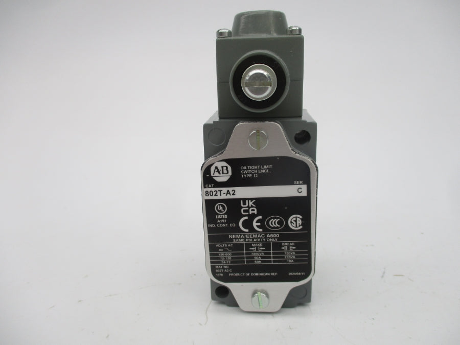 INDUSTRIAL SPARE PART 802T-A2 SER. C 120-600VAC (WH) NSMP